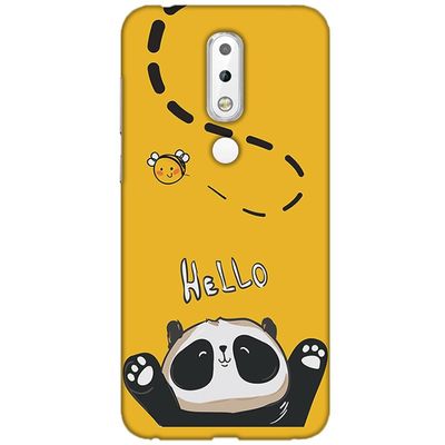 Buy Music Panda Nokia 6.1 Mobile Back Cover Online in India - BeYOUng