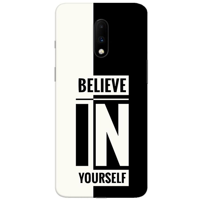 Buy Believe OnePlus 7 Mobile Back Cover Online in India - BeYOUng