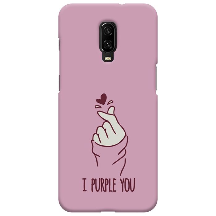 Buy BTS I Purple You OnePlus 6T Mobile Back Cover Online in India