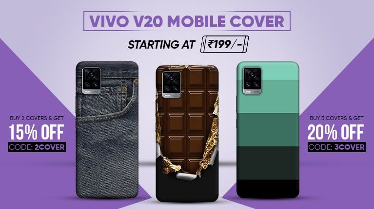 Vivo v20 back store cover stylish