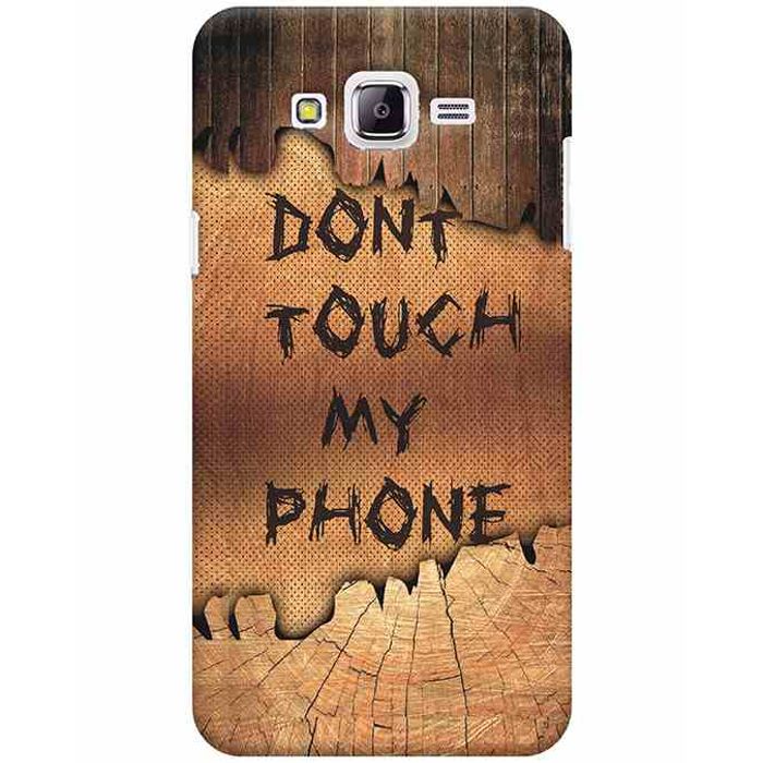 Buy Don T Touch My Phone Wooden Samsung Galaxy J2 15 Mobile Cover Online In India Beyoung