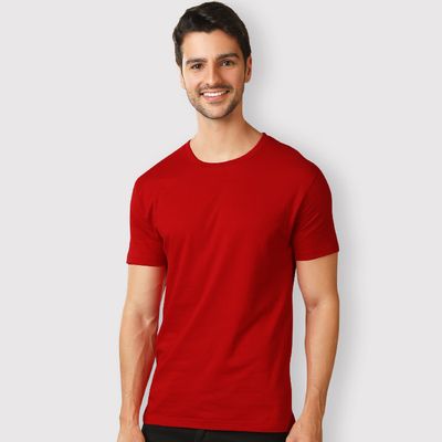 solid t shirt mens