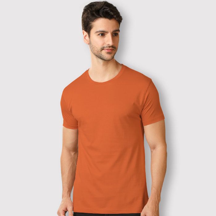 orange t shirt for man