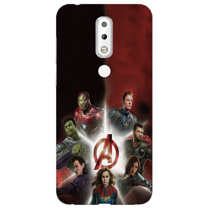 nokia 6.1 plus iron man cover