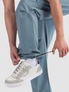 Smoky Blue Elasticated Cargo