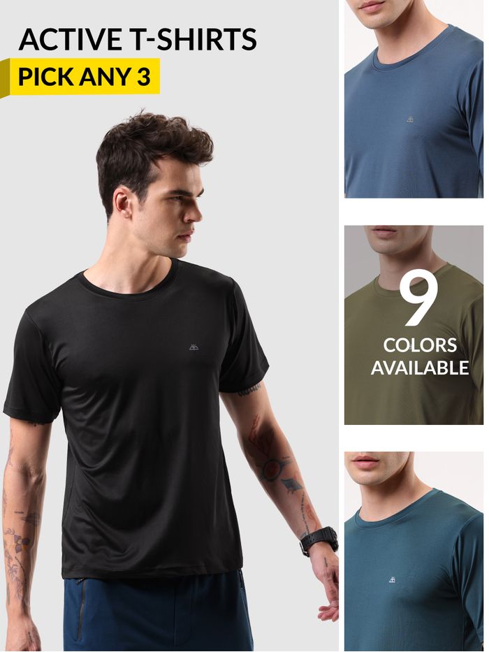 Buy Classic Polo Men Pack Of 3 Printed T Shirts - Tshirts for Men 5660546 |  Myntra
