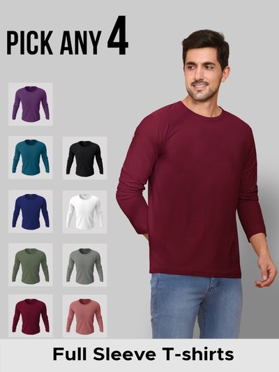 Buy Full Sleeve T Shirts for Men Online at Best Prices