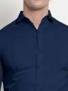 Navy Blue - Formal Shirts For Men