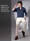 Shop Navy Blue Satin Shirt