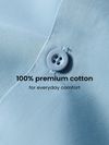Sky Blue - Plain Cotton Shirts