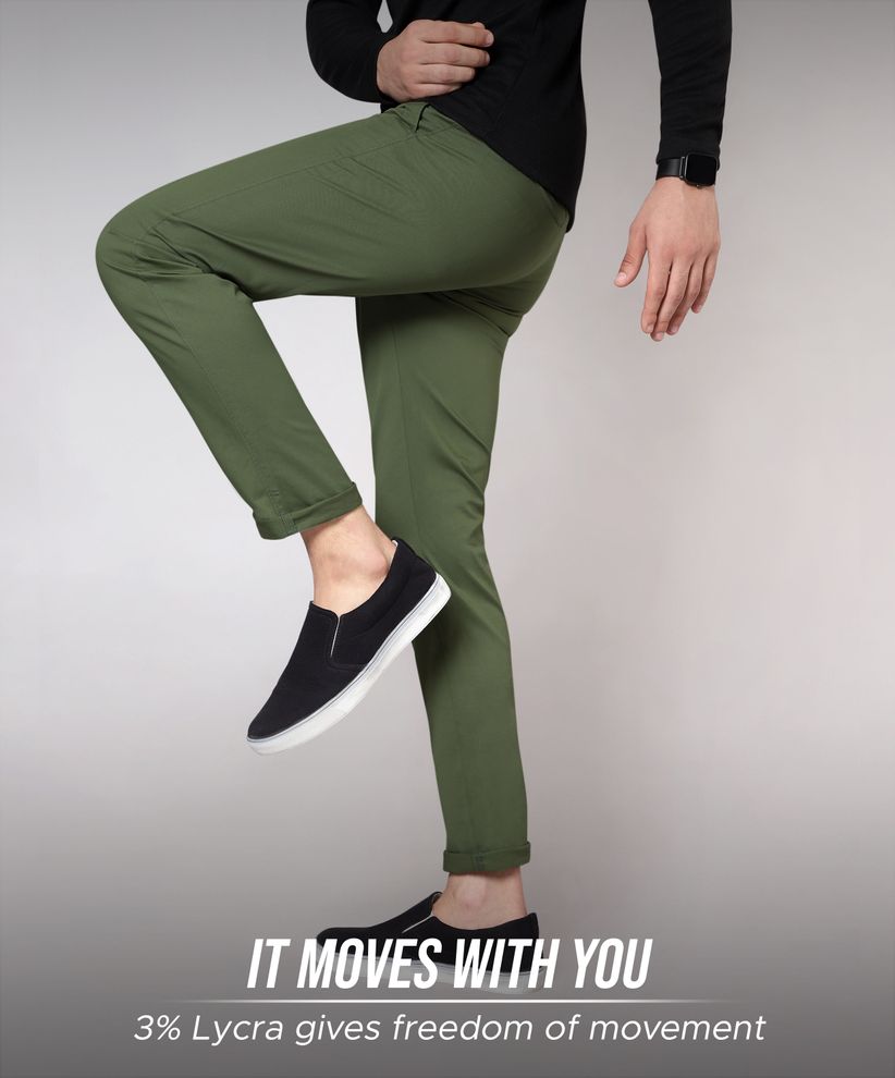 Buy Red Wine Chinos for Men Online in India at Beyoung