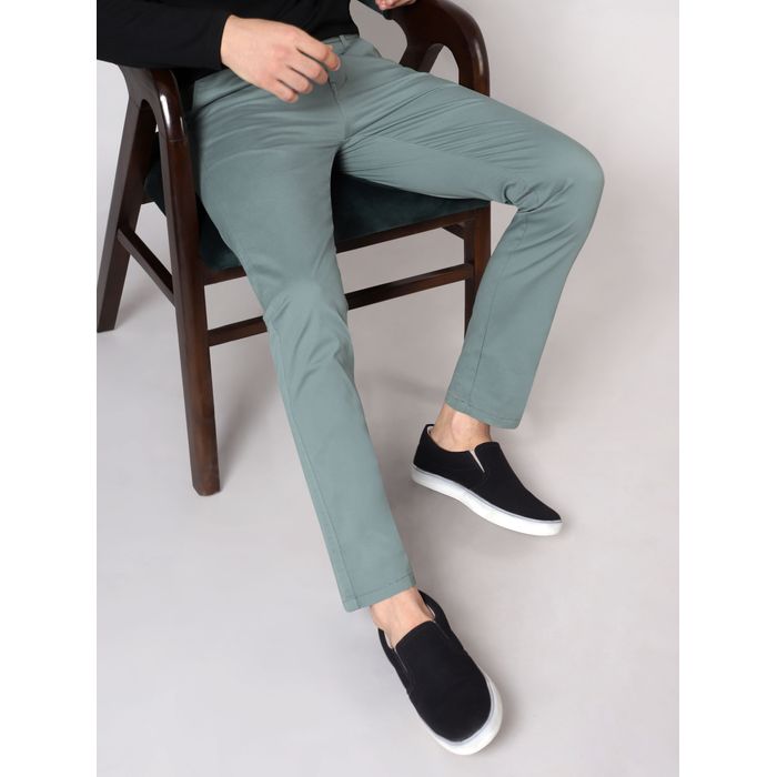 gray chinos for men