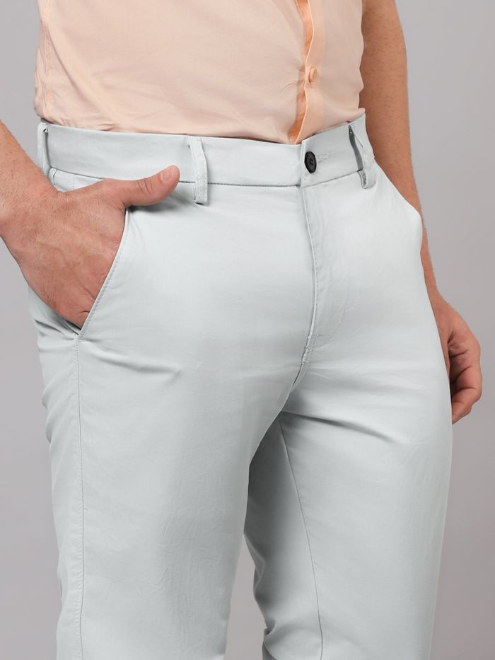 Raymond Slim Fit Men White Trousers  Buy Raymond Slim Fit Men White  Trousers Online at Best Prices in India  Flipkartcom