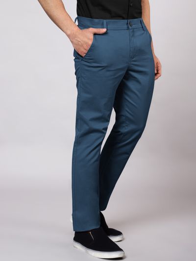 Buy AD  AV Men Teal Solid Synthetic Pack Of 2 Formal Trousers Online at  Best Prices in India  JioMart