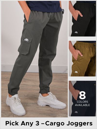 Checkout White Joggers for Men's Online