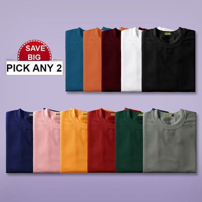Plain T Shirts for Women @Upto 55% OFF: Buy Women's Plain T shirts Online
