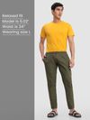 Army Green Regular-fit Pyjamas