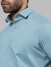 Sky Blue - Plain Cotton Shirts