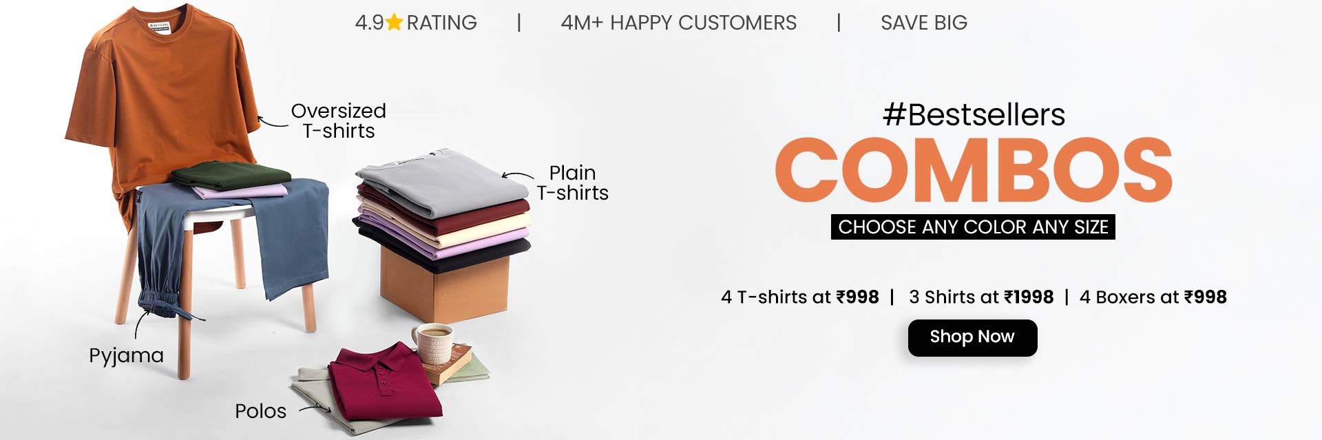 online shopping for combo shirts at Beyoung