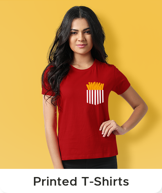 Shop Online & Get Upto 50% off* on Women T-Shirts