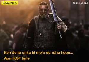 KGF Dialogues : Best Collection of KGF Dialogues in Hindi at Beyoung