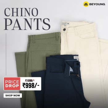 Chinos for Men Online at Beyoung