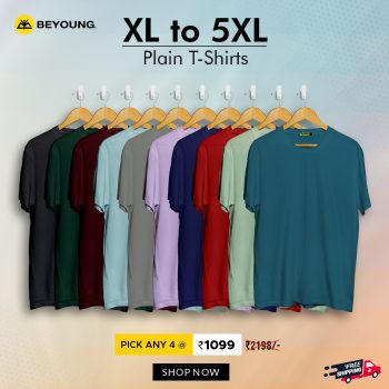 XXXL and XXXXL Size T shirts