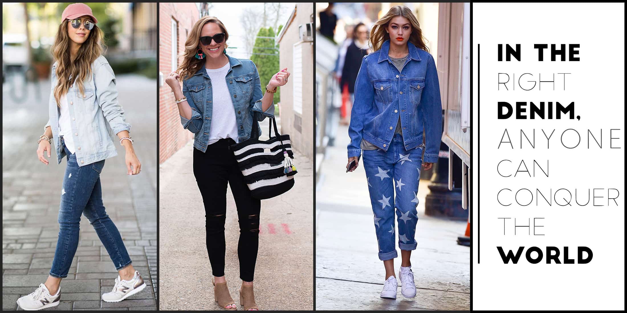 What To Wear With A Jean Jacket: 10 Ideas To Style Denim ...
