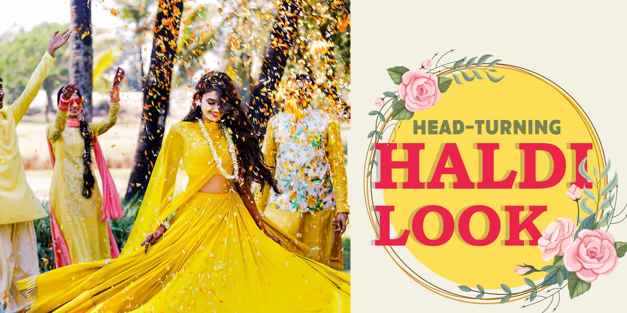 Haldi Saree Looks For Brides | Threads - WeRIndia | Indian bridal fashion,  Indian bride outfits, Indian bridal dress