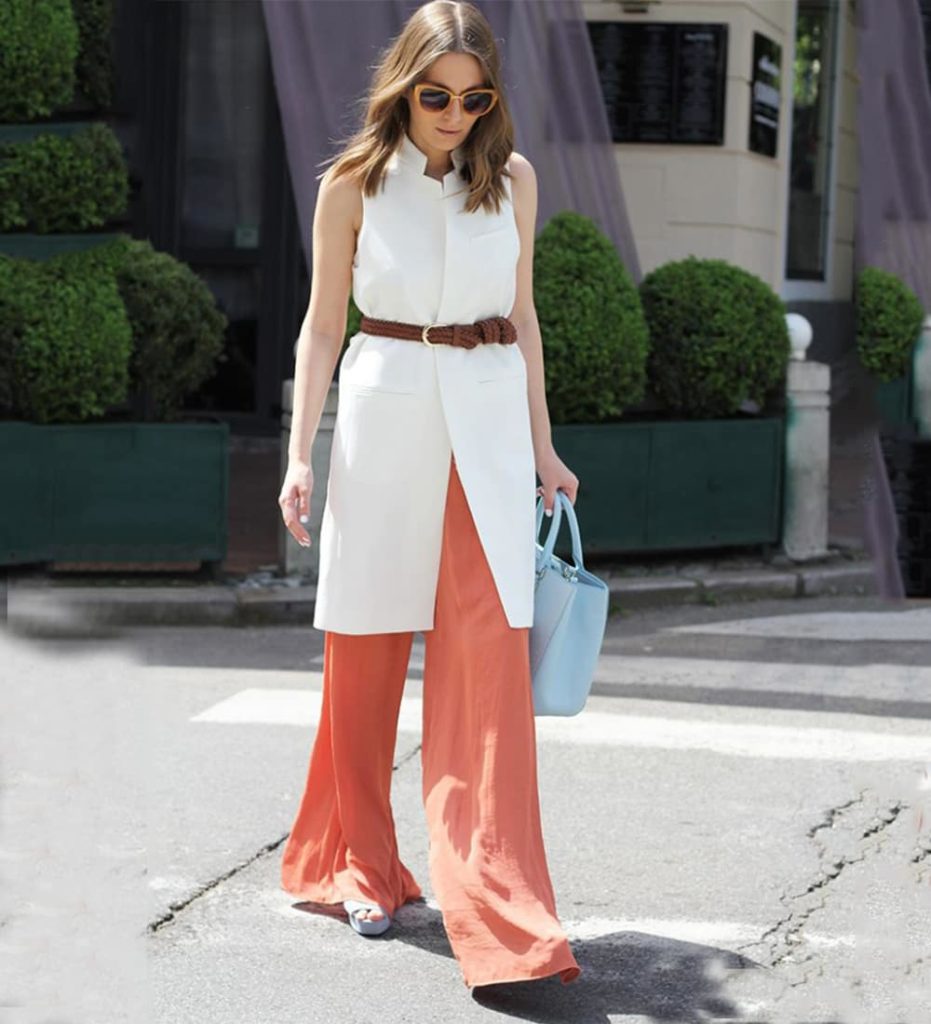 15 Chic Tops To Wear With Flowy Palazzo Pants