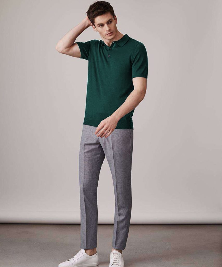 How To Wear Polo Shirts With Dress Pants  Curated Taste