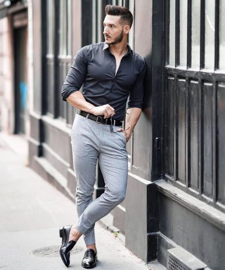 Best Types of Pants to Wear With Black Shirt  Mens outfits Mens winter  fashion outfits Black shirt
