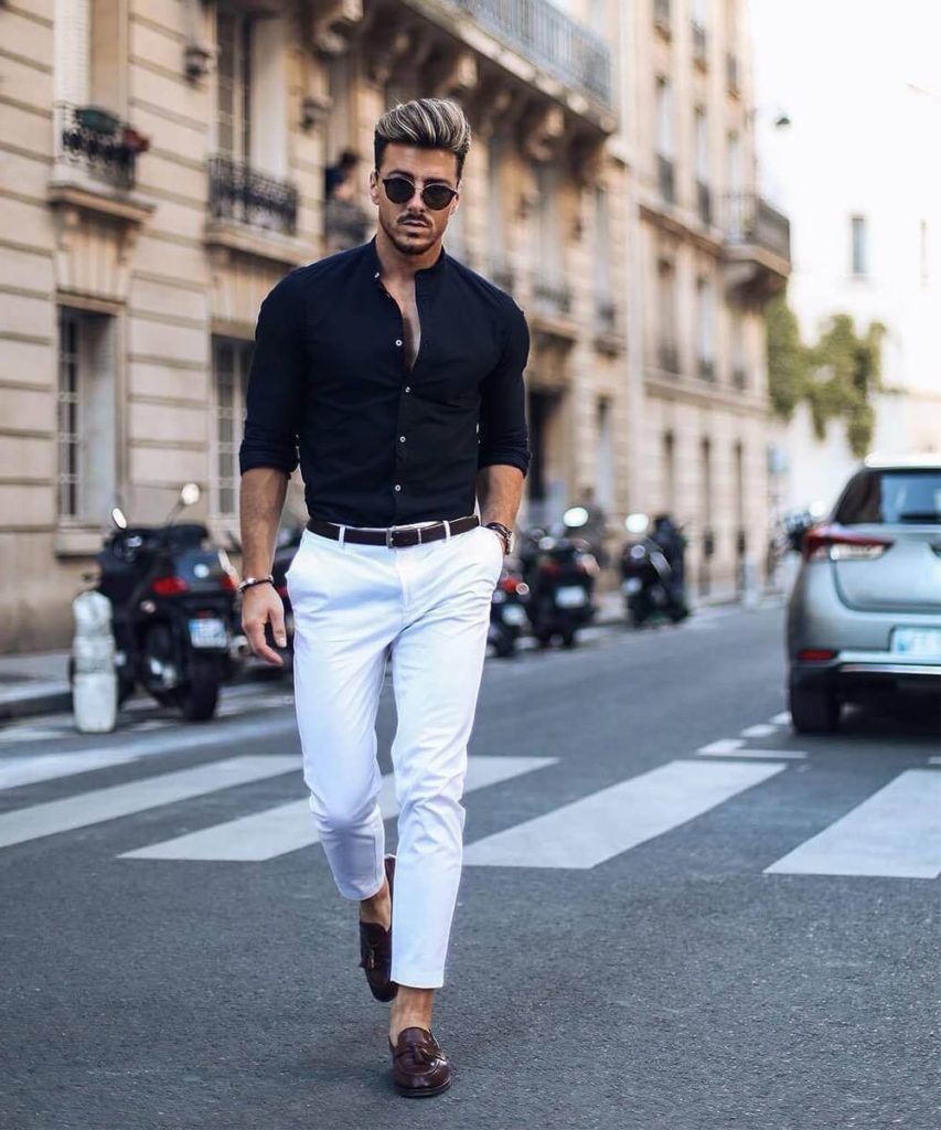 Top 07 Color Pants That Will Match a Navy Blue Shirt - HowNest