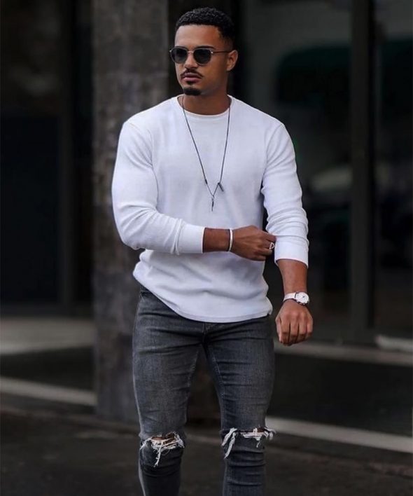 Top 7+ Full Sleeve T Shirts Outfit Ideas that Every Man Need in 2023