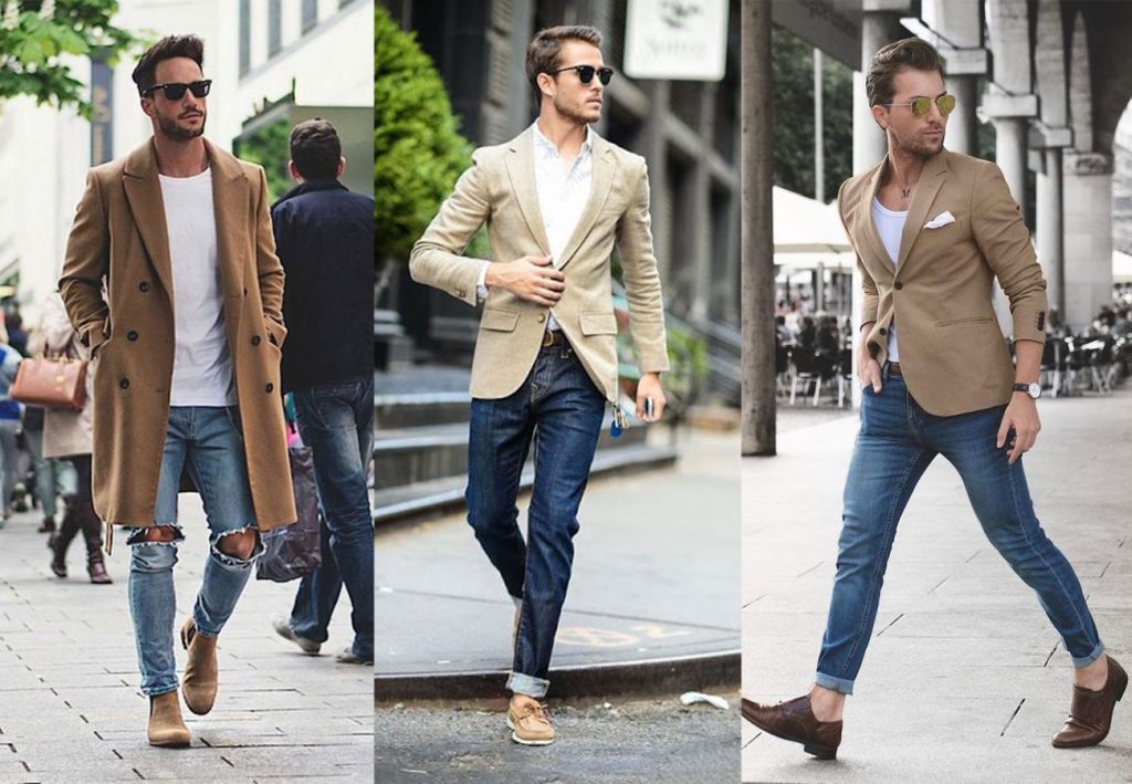 Blue Denim Jacket Combination | Denim Jacket Outfit Men - TiptopGents