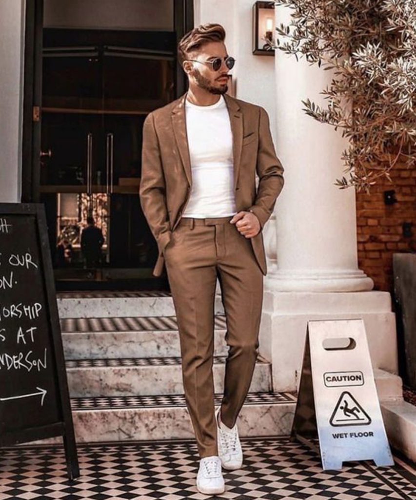Grey Blazer with Dark Brown Pants Outfits For Men 107 ideas  outfits   Dark brown pants Mens outfits Brown pants outfit