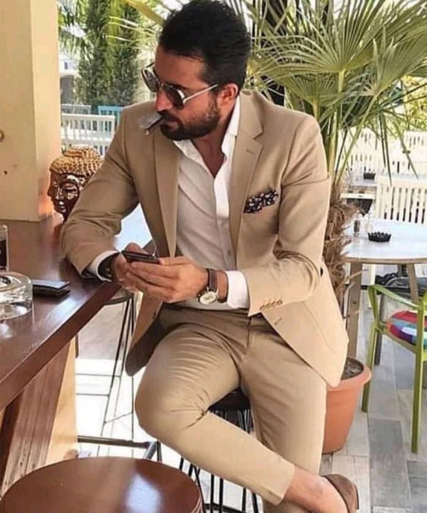 Beige Blazer with Blue Dress Pants Outfits For Men (120 ideas & outfits) |  Lookastic