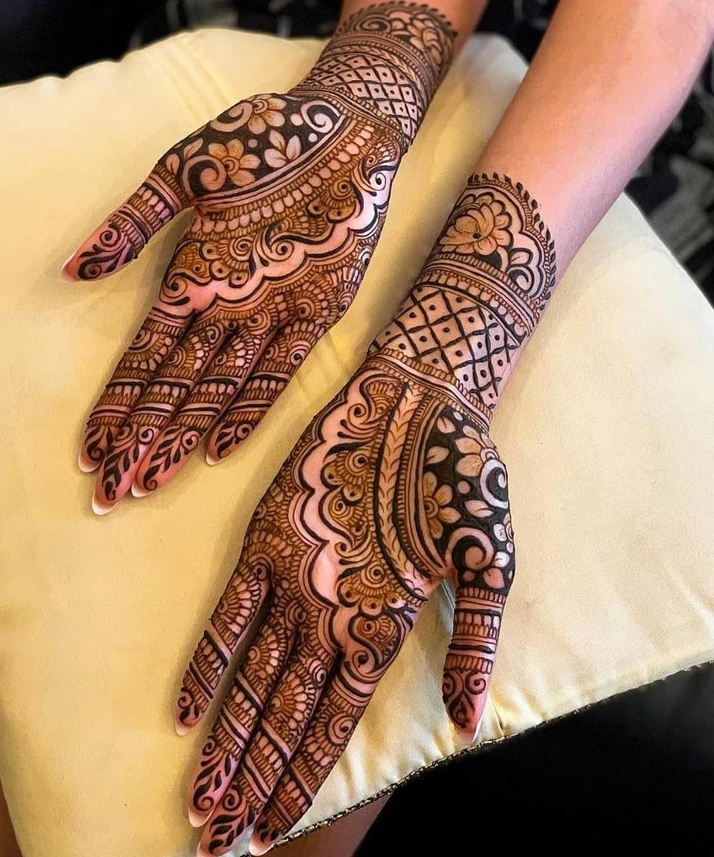 15+ Simple and Easy Arabic Mehndi Designs for Weddings