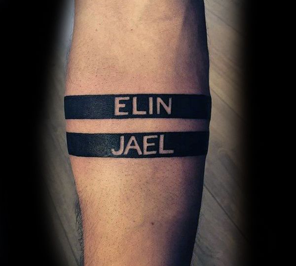 Small Name Tattoos for Men