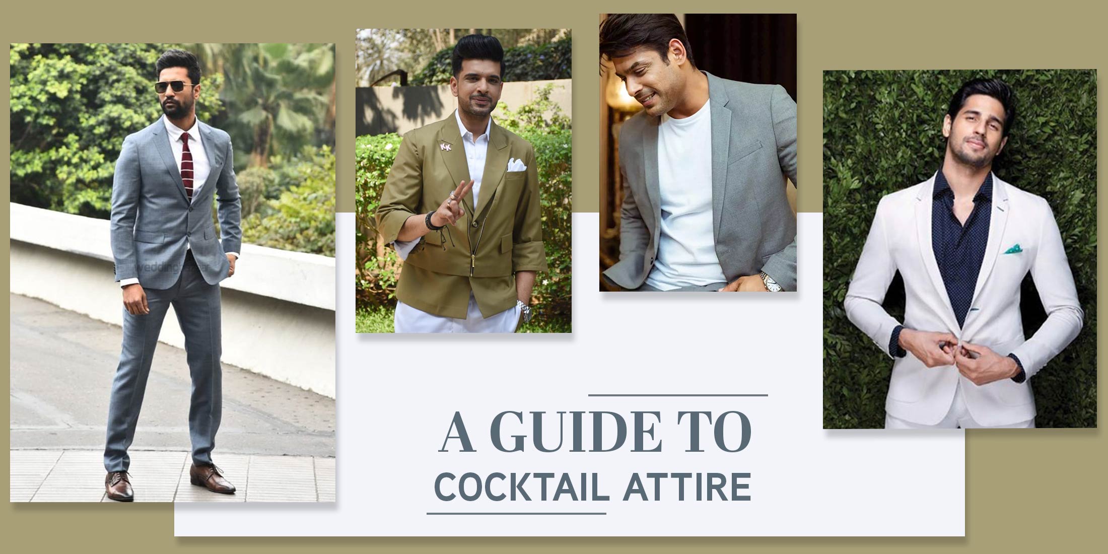 Best Cocktail Attire For Men - What To Wear Cocktail Dress For Men