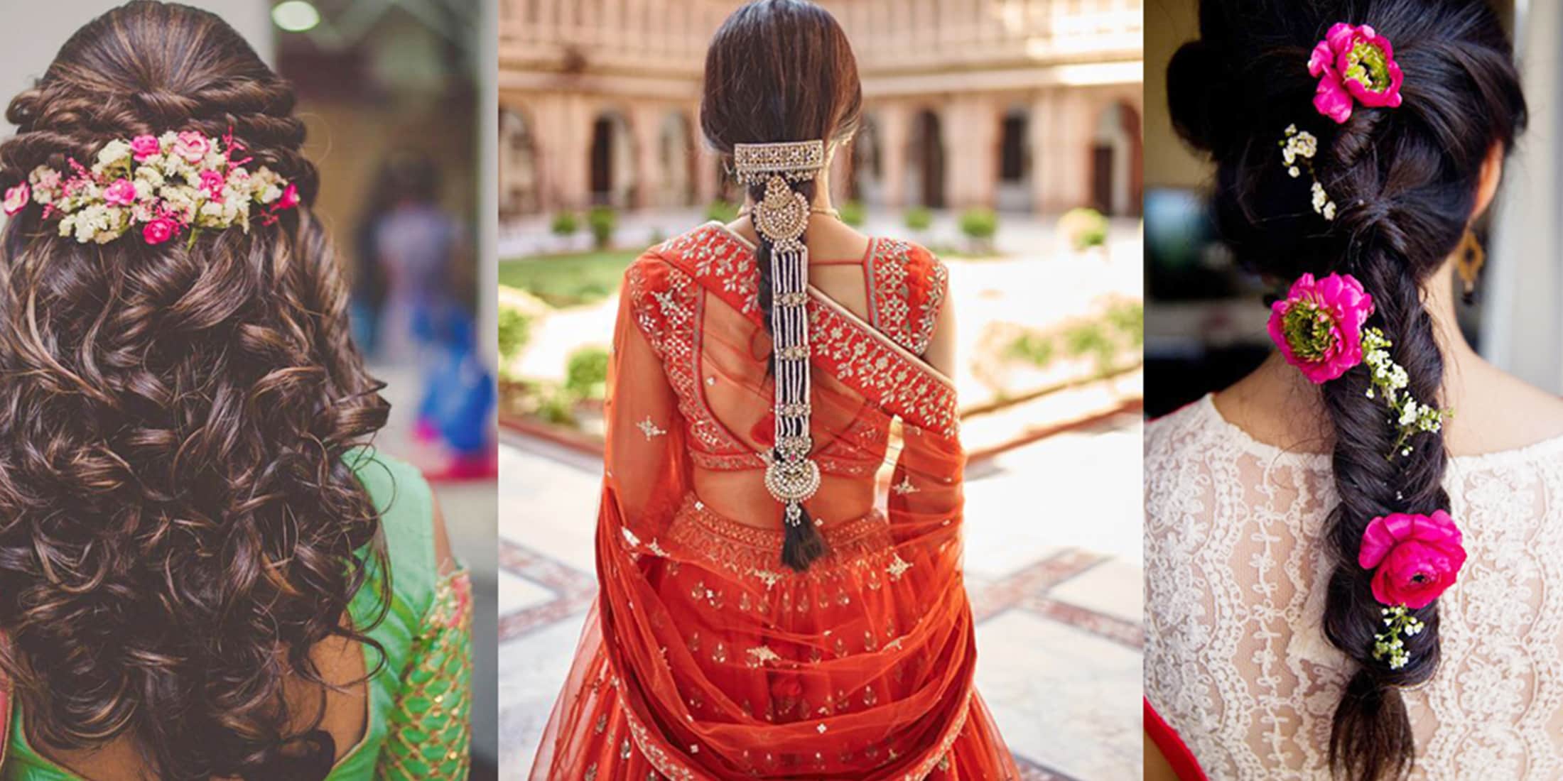 Try these Indian Bridal Hairstyles to stand out on your big day  Styl Inc