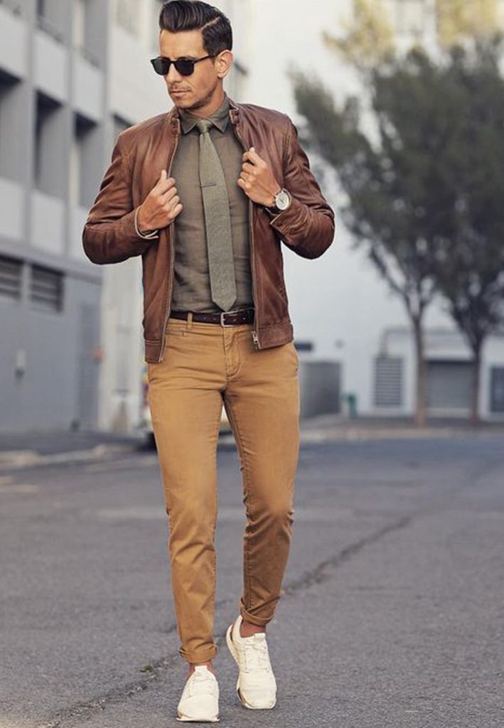 Brown Pant with Shirts and Blazer