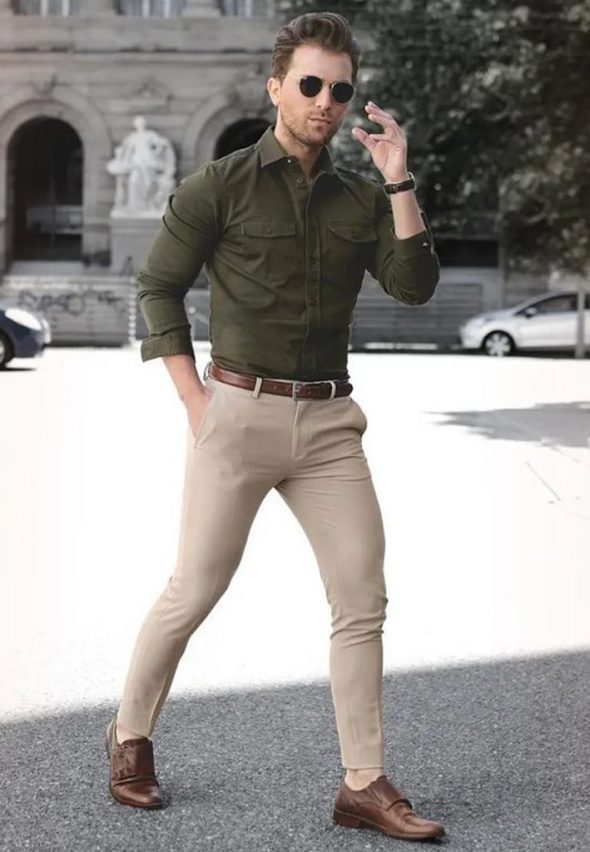 Brown Pants Matching Shirt: Best Brown Pant Outfit Ideas for Men