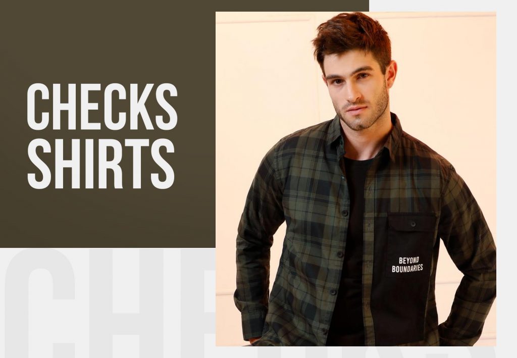 different types of shirts for men - Checks Shirts