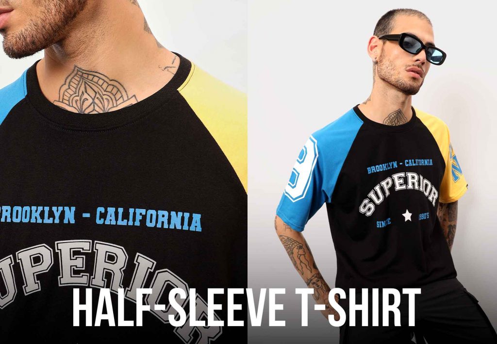 Half Sleeve T-shirt styles