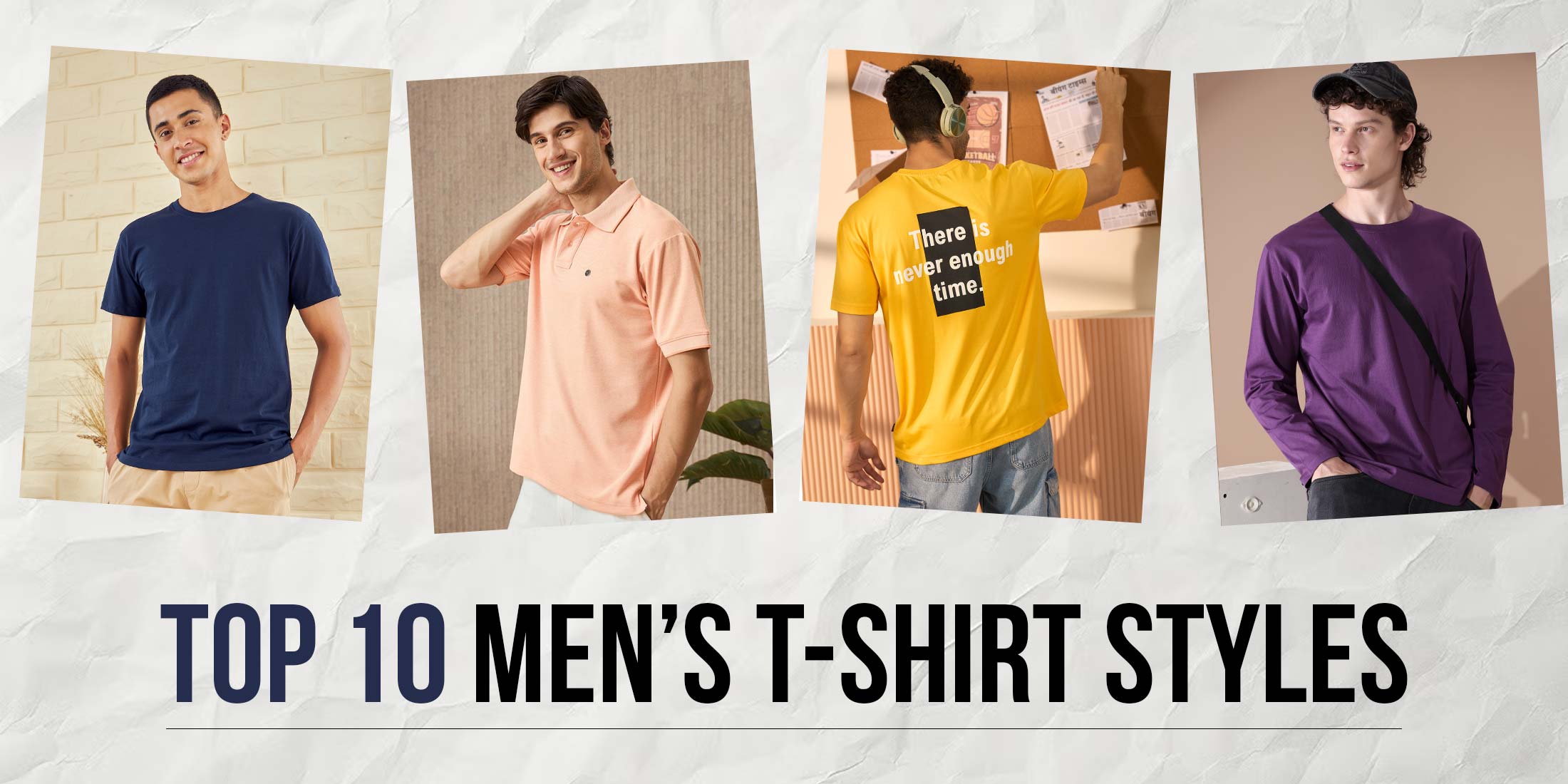 10 Different Types of T-shirt Styles for Men - The Beyoung Blog