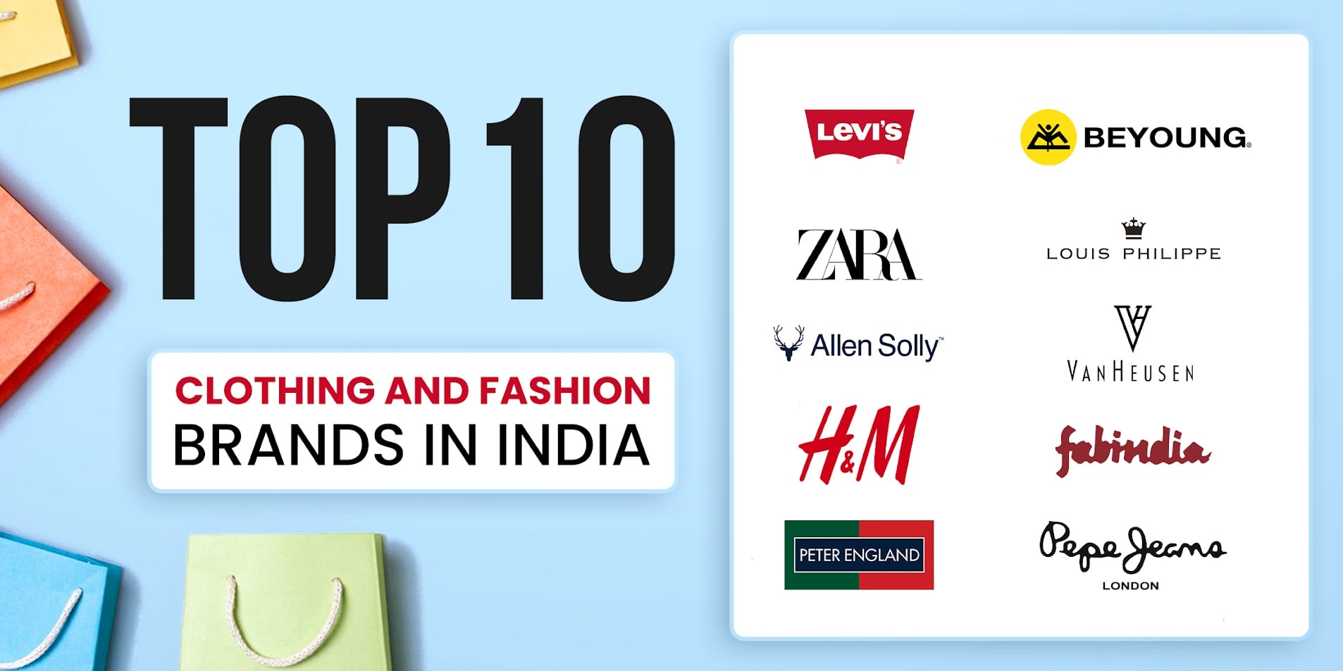 Top 10 Clothing and Fashion Brands in India | Beyoung Blog