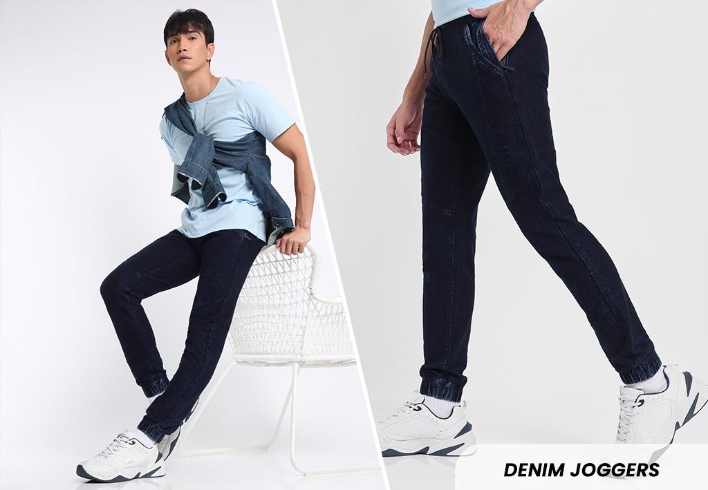 Denim Joggers