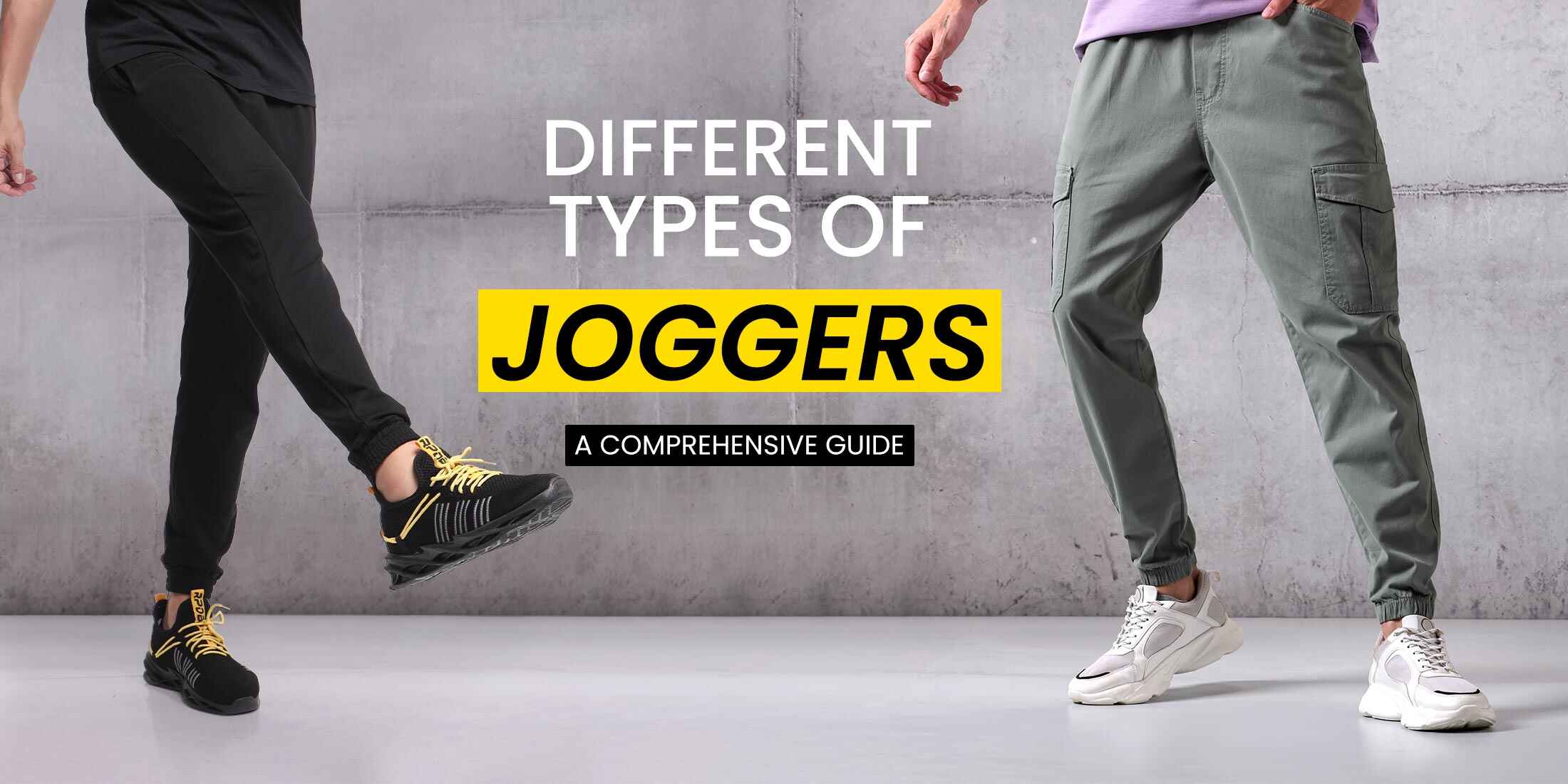 Different types of jogger pants online