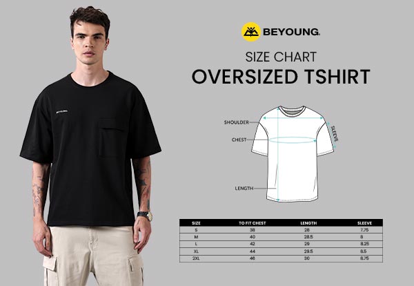 Must-Have Fit Measurements for Oversized T-shirts